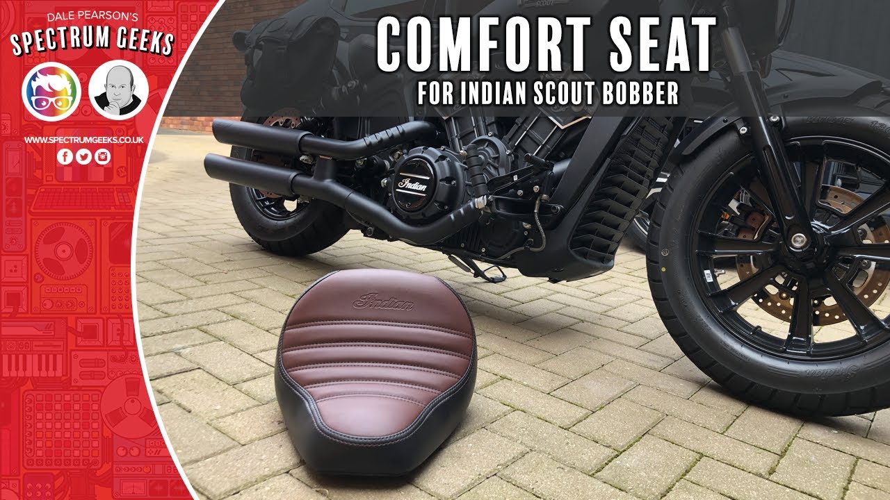 Installing the Indian scout bobber comfort seat