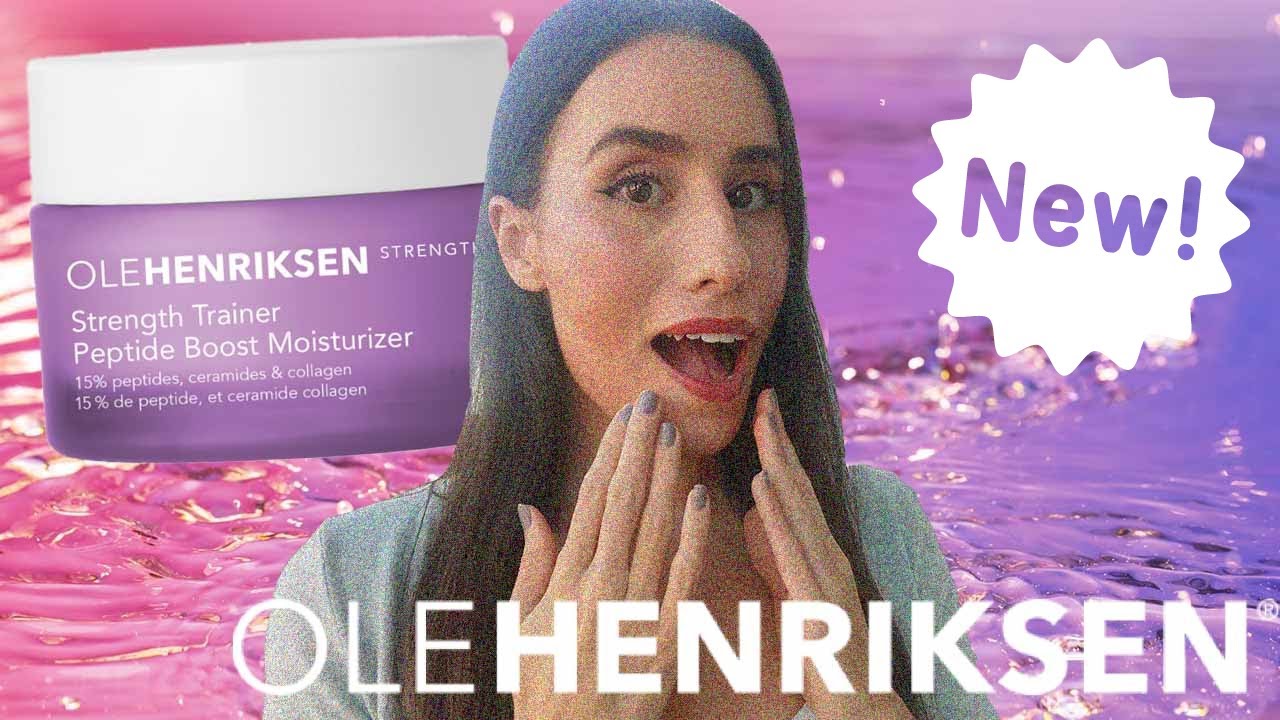 MON AVIS SUR LA NOUVELLE CR&Egrave;ME ANTI &Acirc;GE OLE HENRIKSEN : STRENGTH TRAINER PEPTIDE BOOST MOISTURIZER