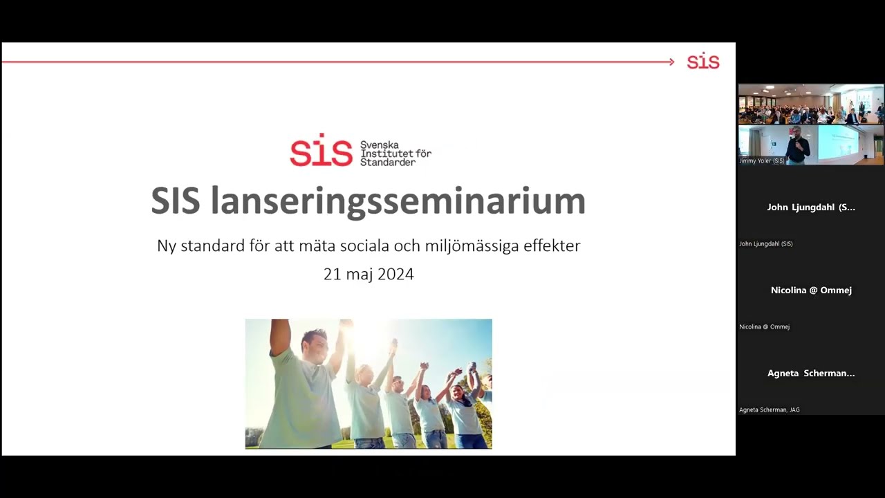 SIS Lanseringsseminarium Effektmätning
