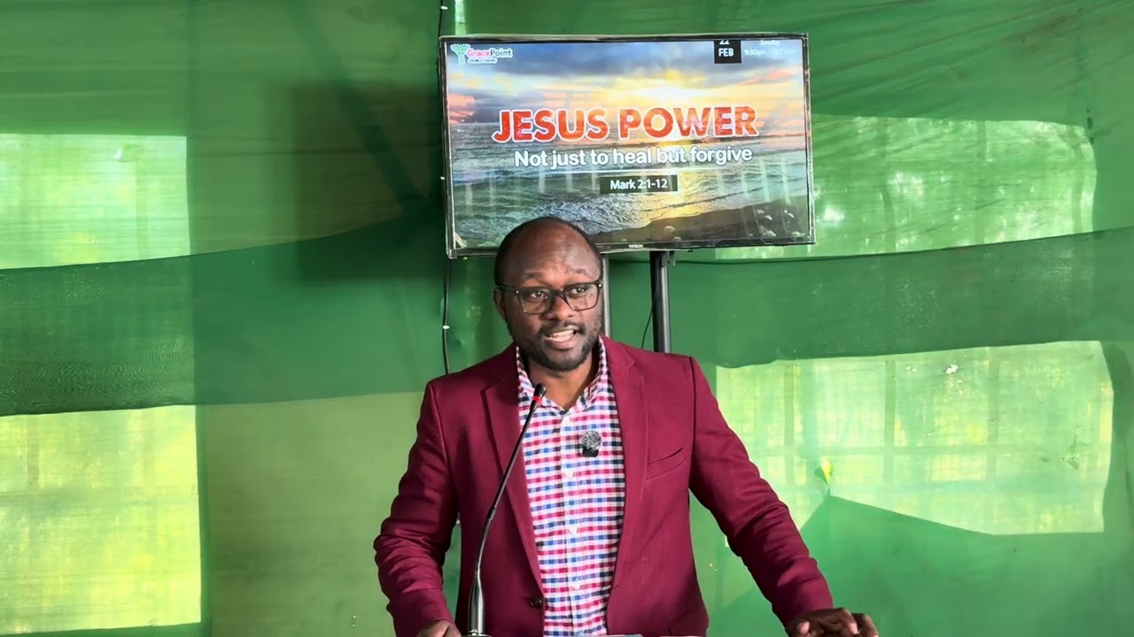 Jesus Power not just to heal but forgive - Mark 2:1-12