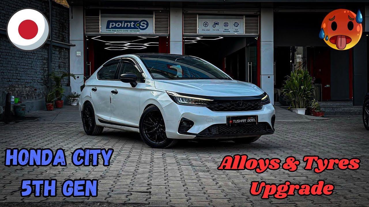 Honda City Project Pt.6 [Alloys & Tyres Upgrade] 1/1 Spec Tastefully Modified. 😎❤️‍🔥
