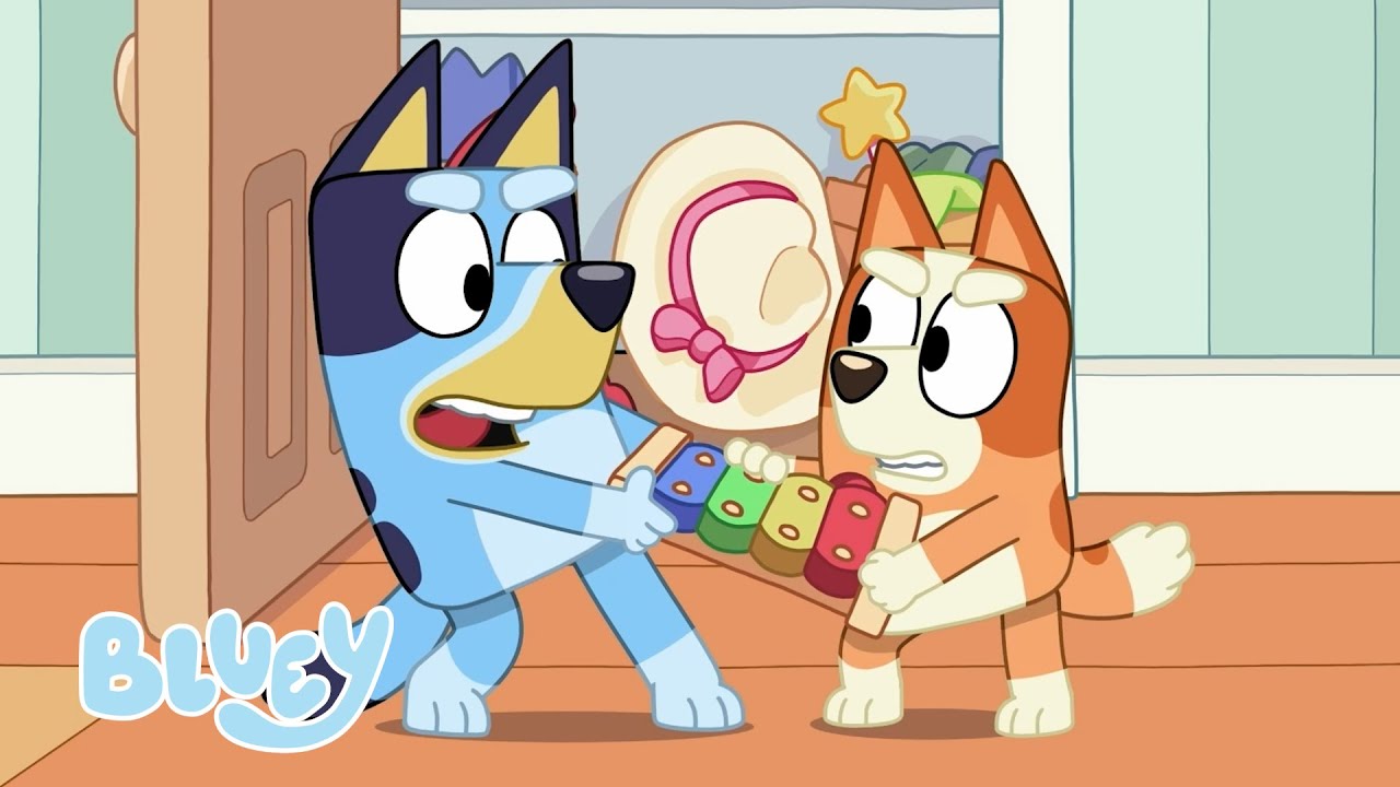 Bluey in Hindi | Bluey and Bingo's Sibling Moments 🥰💙🧡 | देखिये Hindi Cartoon for Kids 💙 🇮🇳