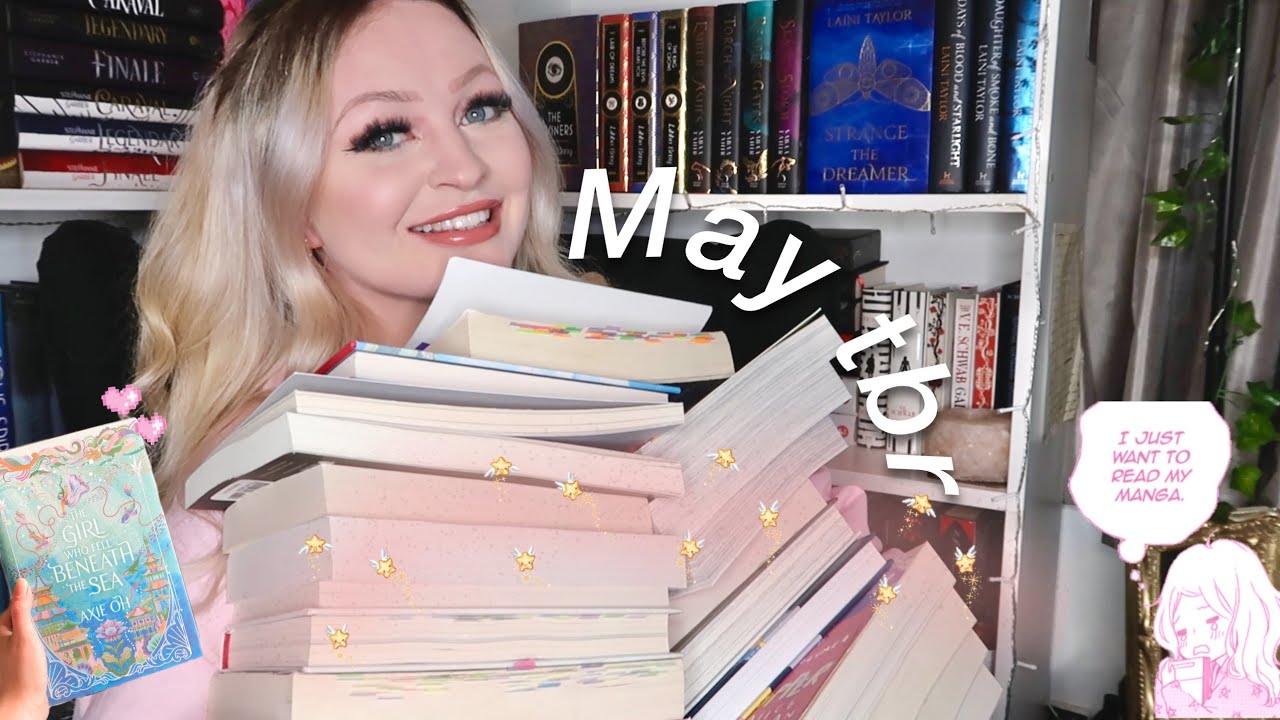 MAY TBR ˚ ༘♡ ⋆｡˚ being extra and ambitious as usual 🫣