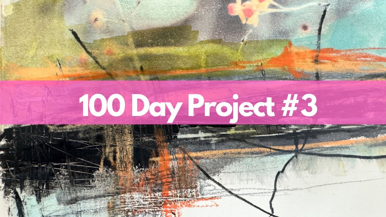 Watercolor-ing My Way Through Day 3 Of The 100 Day Project!