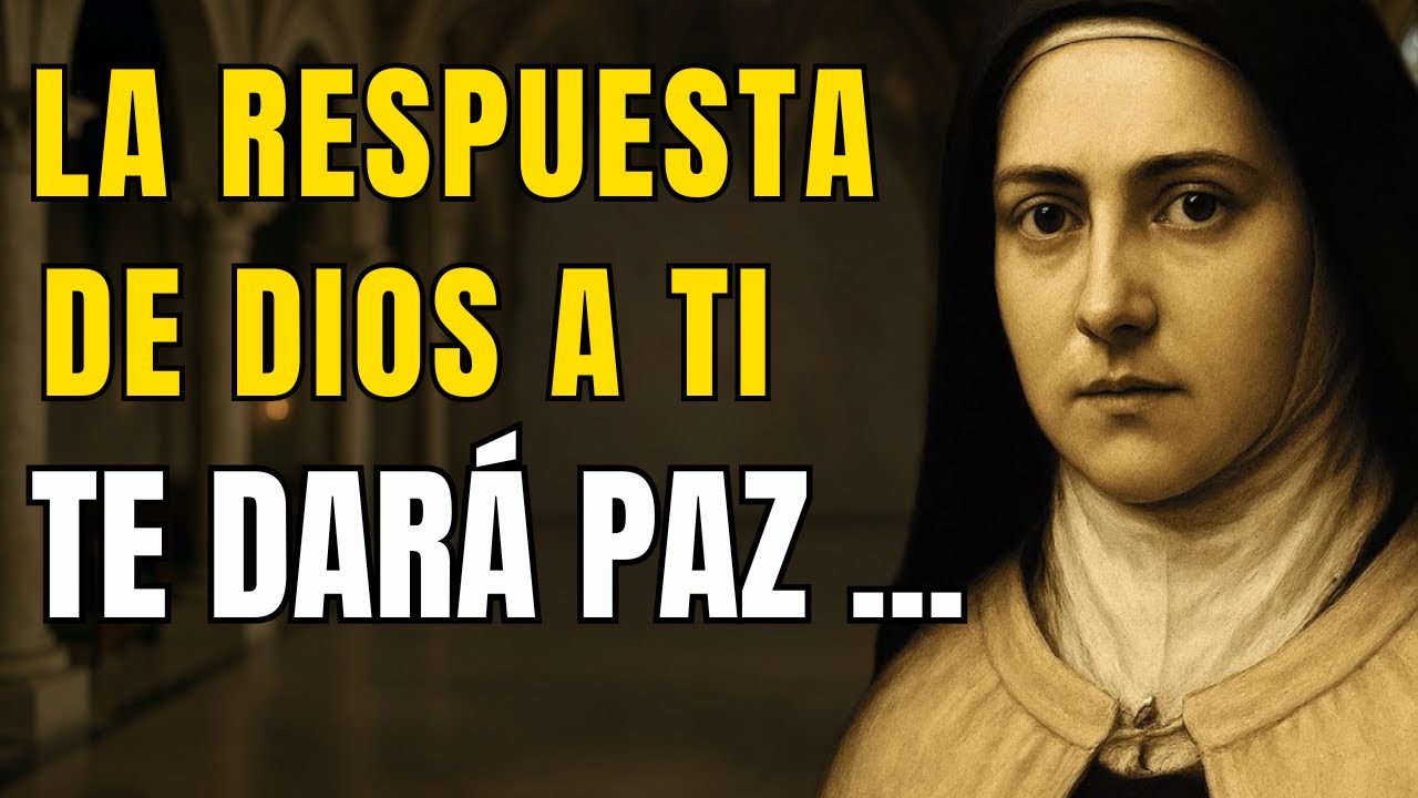 No es casualidad: Cuando DIOS no te da lo que tanto deseas | REFLEXIÓN SANTA TERESA