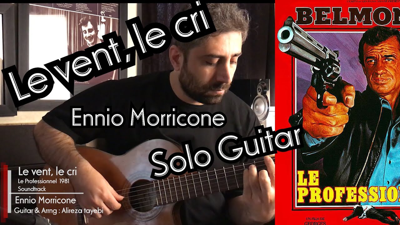 Le vent Le Cri ( Solo Guitar Cover ) soundtrack Le Professionnel 1981 By Alireza Tayebi