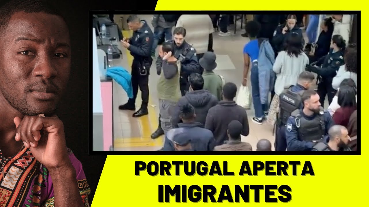 Portugal combate imigrantes no centro comercial Babilónia 