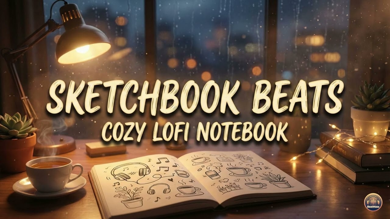Sketchbook Beats • Cozy LoFi Notebook