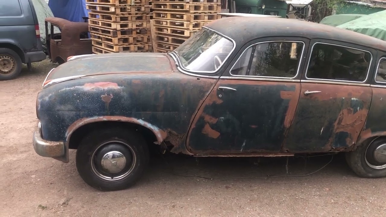 BORGWARD HANSA 2400 Sport Limousine, Swedish barnfind