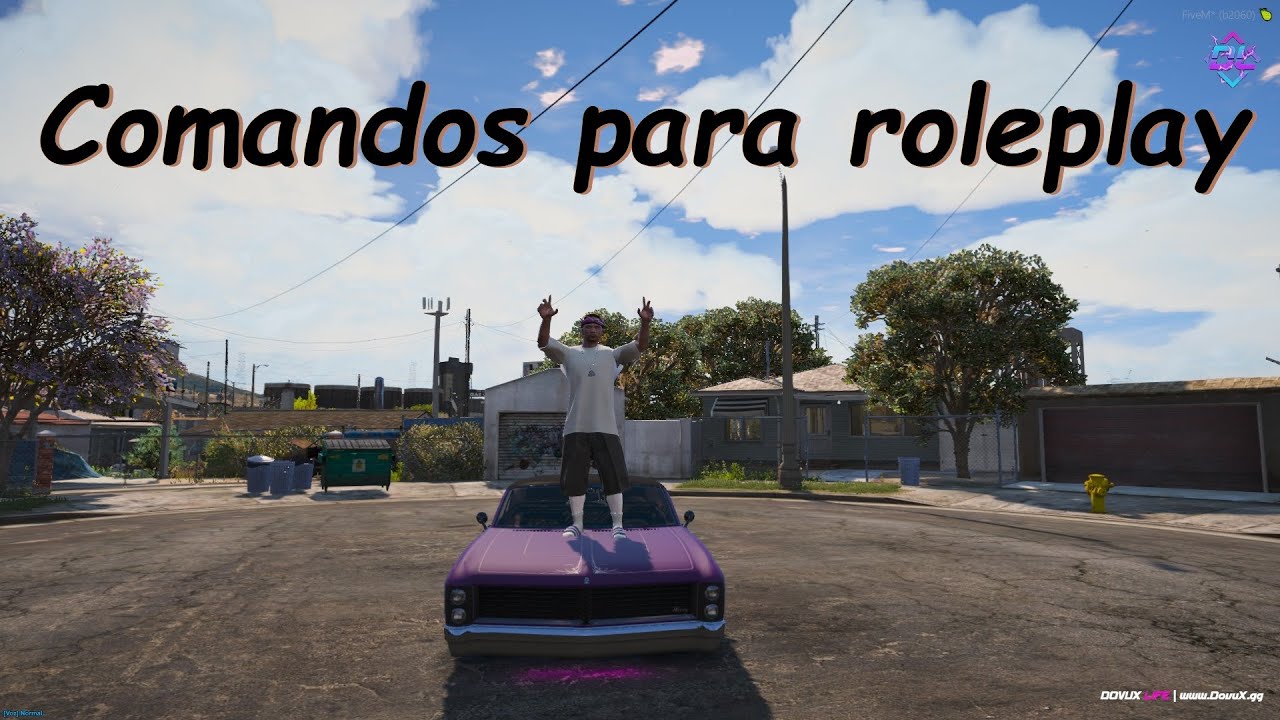TODOS LOS COMANDOS PARA GTA ROLEPLAY (ANIMACIONES/BAILES)