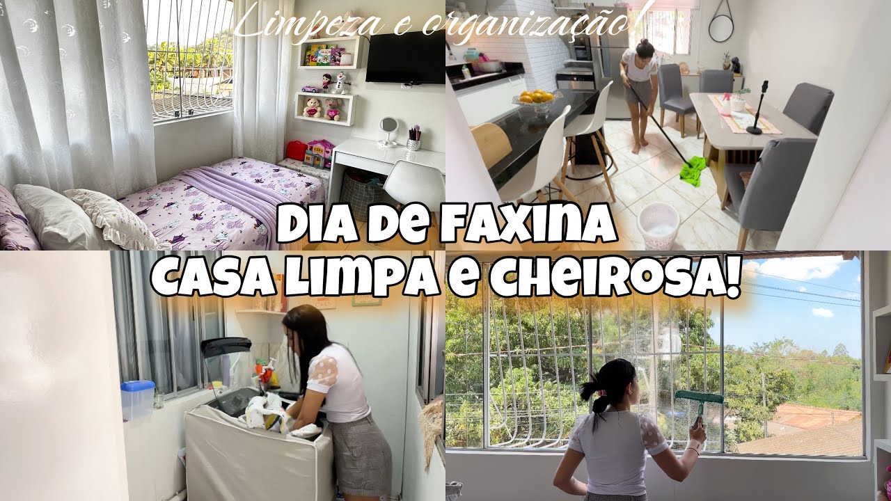 DIA DE FAXINA - TAVA PRECISANDO DE UMA ATENÇÃO - CASA LIMPA E CHEIROSA 🏡