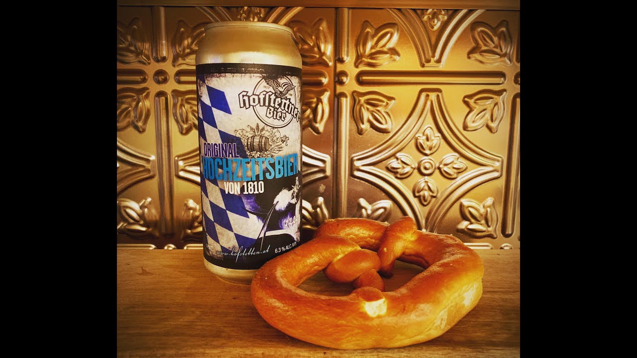 Day 91 Beer Review: Original Hochzeitsbier von 1810, Brauerei Hofstetten (Austrian Marzen)
