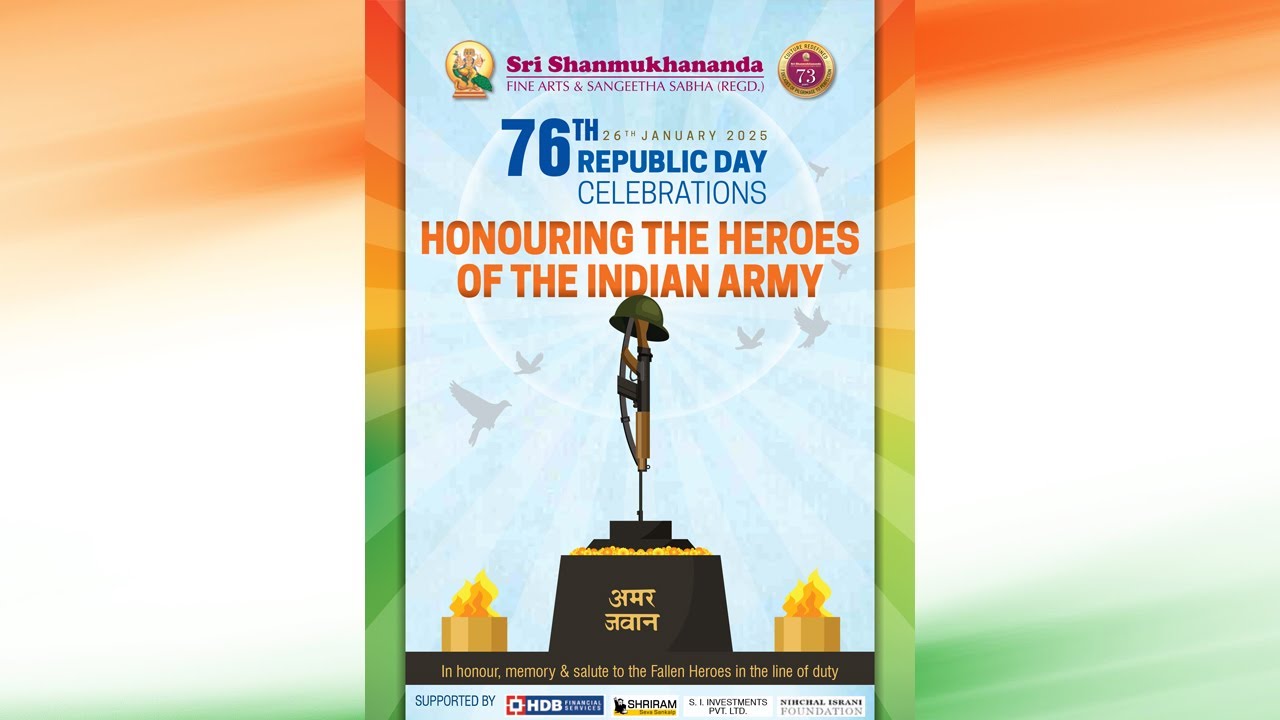 26TH JANUARY 2025,  76TH REPUBLIC DAY CELEBRATIONS