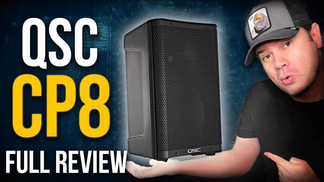QSC CP8: Is This the BEST Compact Speaker Under $600?