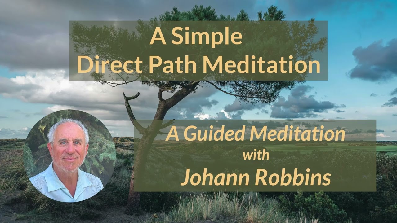 A Simple Direct Path Meditation - Guided Meditation with Johann Robbins