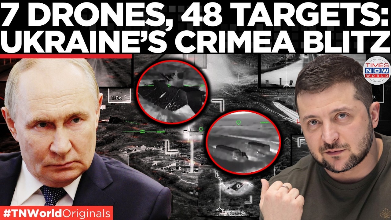UKRAINE&rsquo;S CRIMEA OFFENSIVE: Russian Air Defence Under Pressure as Kyiv Strikes Military Assets