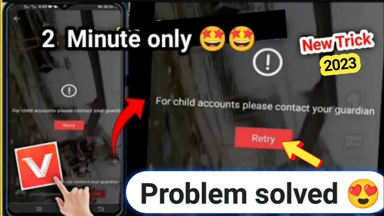 For child Account Please Contact Your Guardian Problem fix | How To fix child account please contact