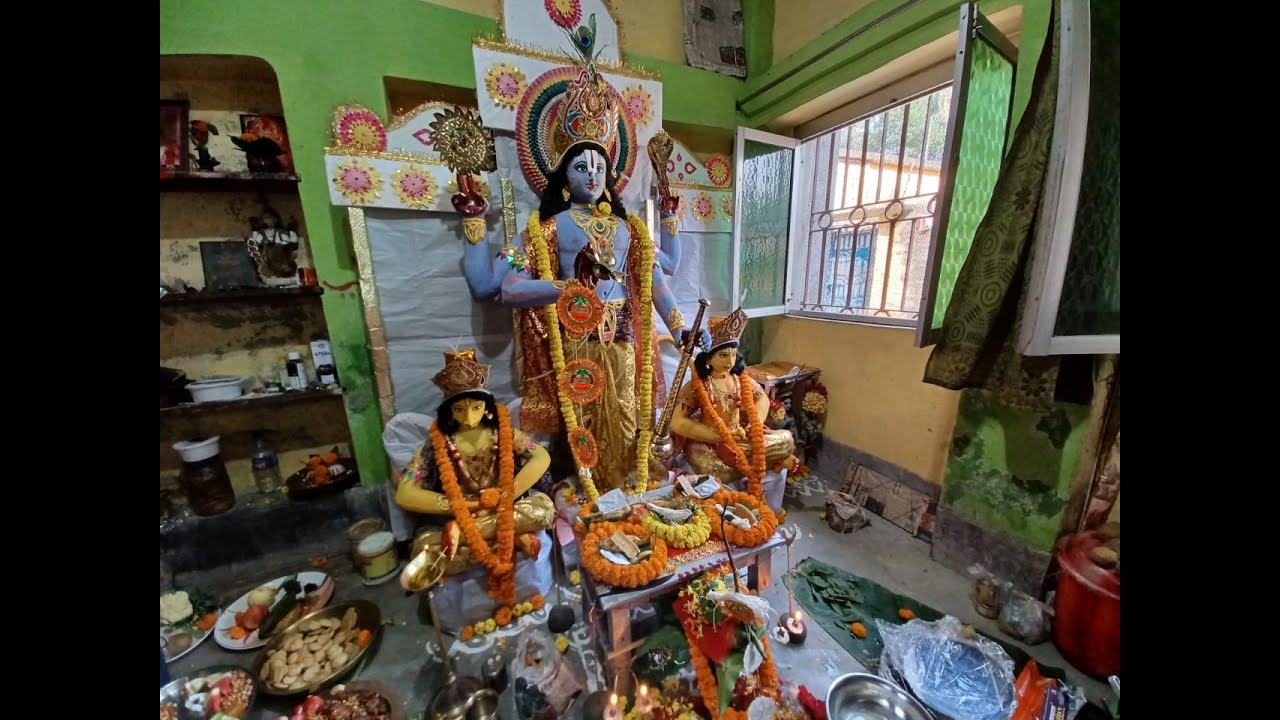 Santipur Rash Yatra 2021 | Tribhubaneswar Narayan Puja | Mukherjee Thakur Bari