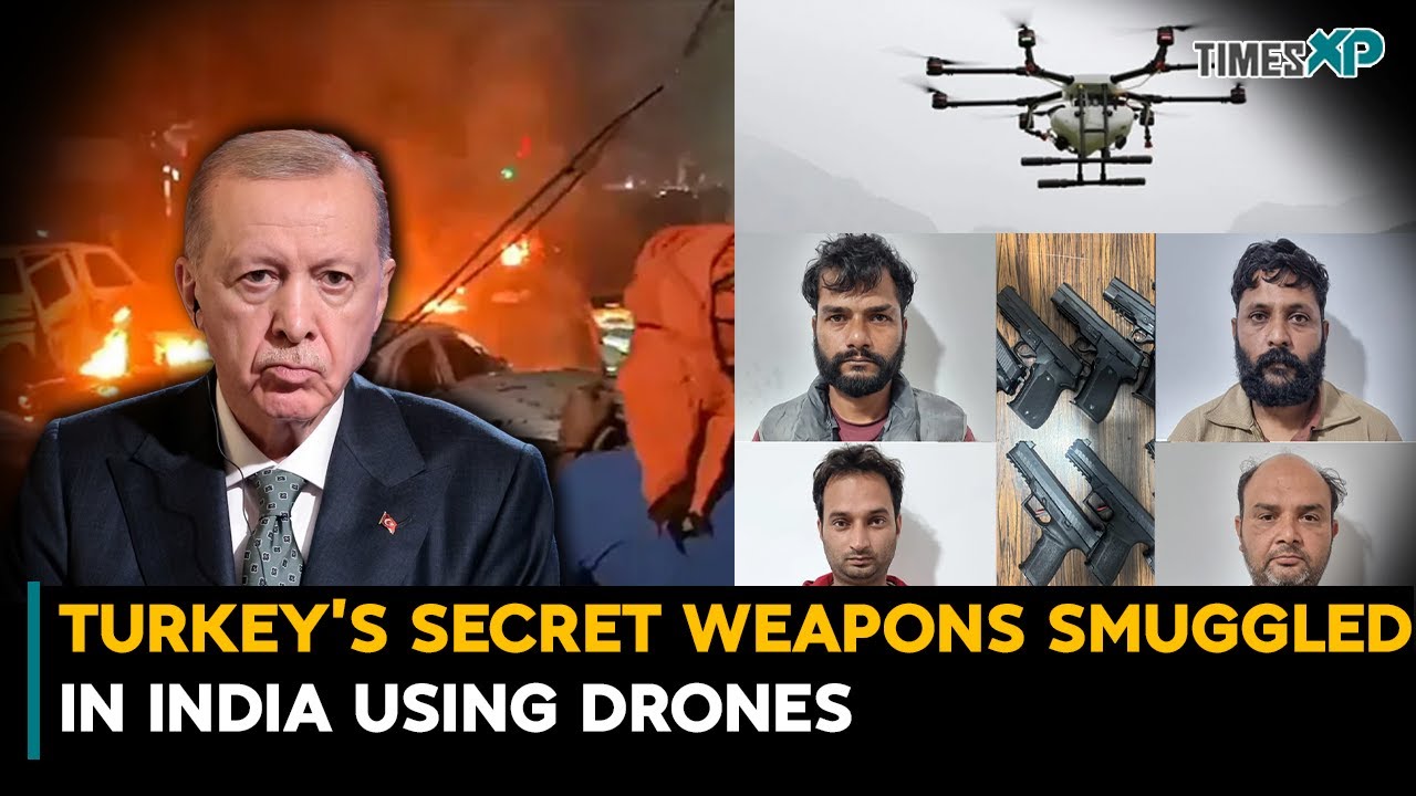 Turkey&rsquo;s Secret Weapons Smuggled In India Using Drones| U.S. Involved In The Plot 