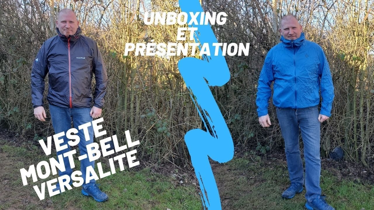 Unboxing et présentation, veste mont-bell Versalite