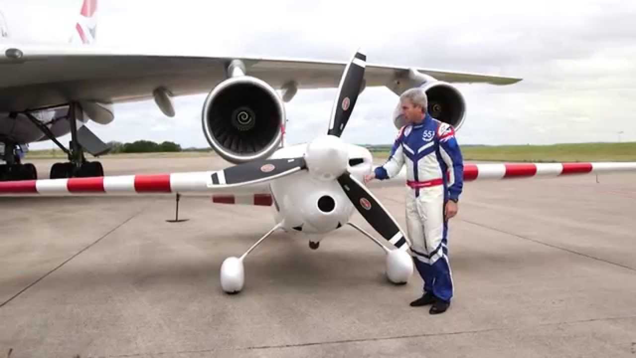 British Airways Captain and Red Bull competitor Paul Bonhomme