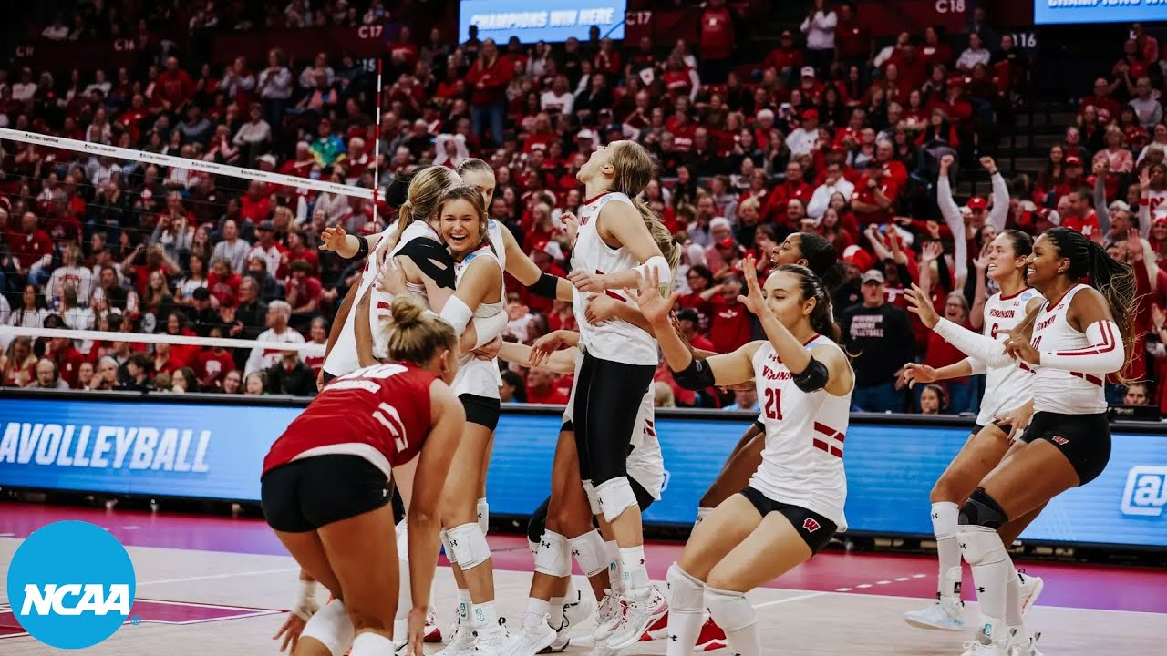 Full 5th set from Wisconsin-Texas A&M in 2024 NCAA volleyball third round