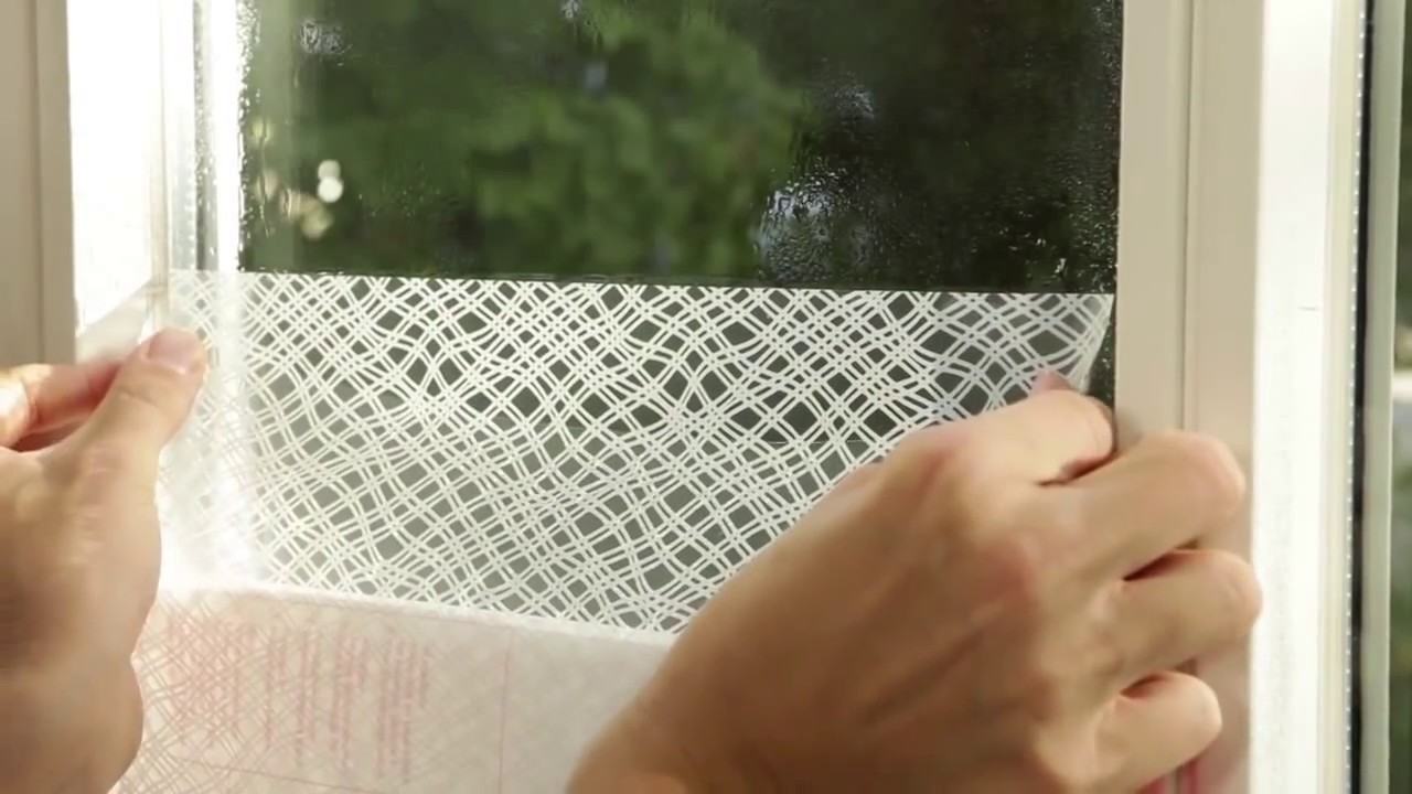 Apply d-c-fix® static window film