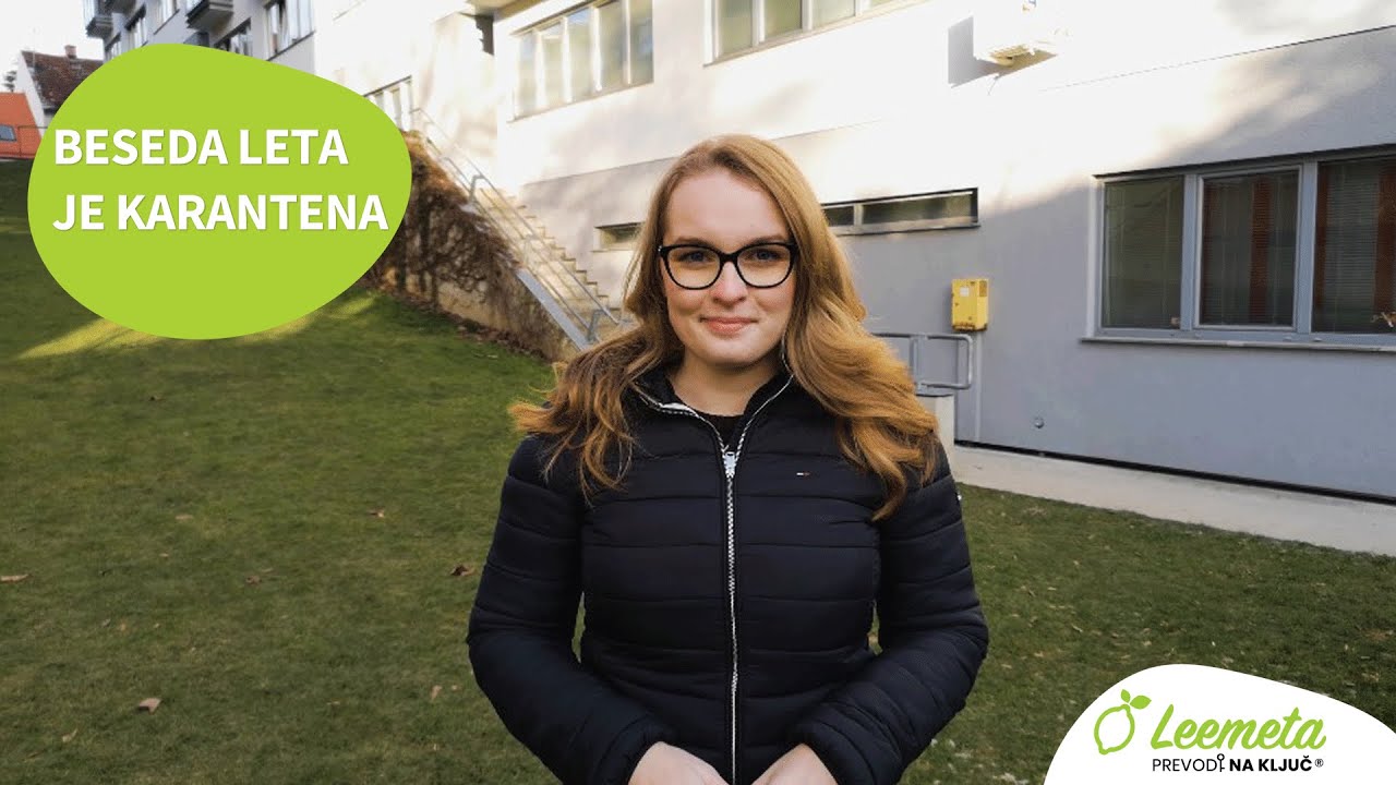 Beseda leta 2020 | &Scaron;olotožje, karantena ali kolesarjenje? [Leemetin vlog]