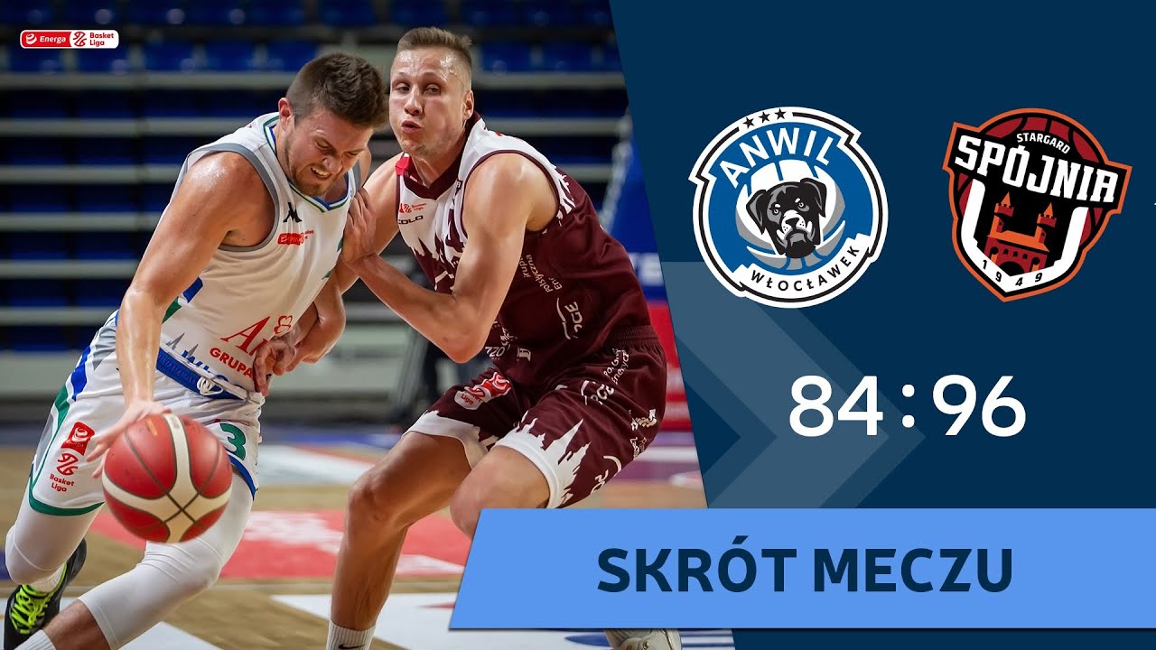 Skrót | Anwil Włocławek - PGE Spójnia Stargard 84:96