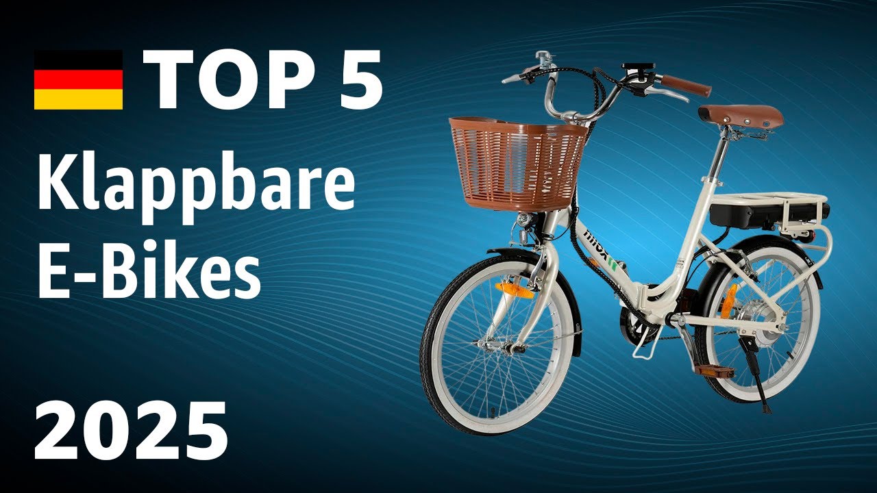 TOP—5. Beste Klappbare E-Bikes. Test & Vergleich 2025