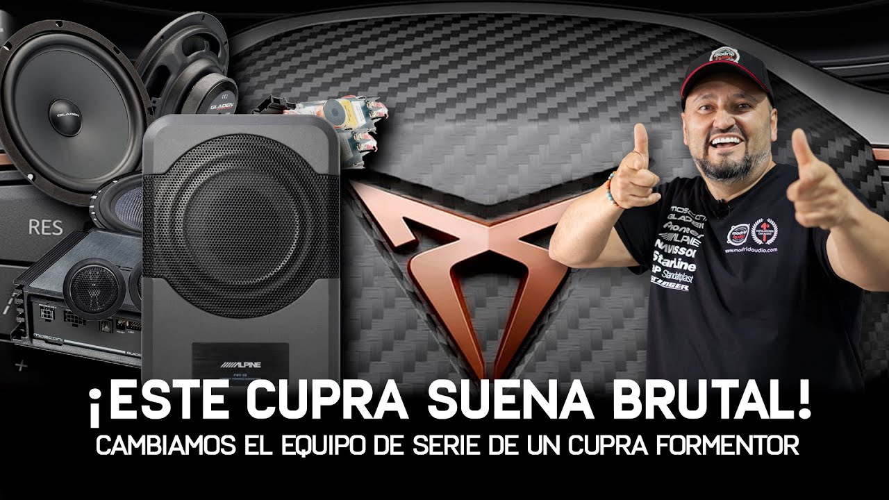 🤩MEJORAMOS EL SONIDO de serie de un CUPRA FORMENTOR + INSONORIZACIÓN 🔇 | Madrid Audio