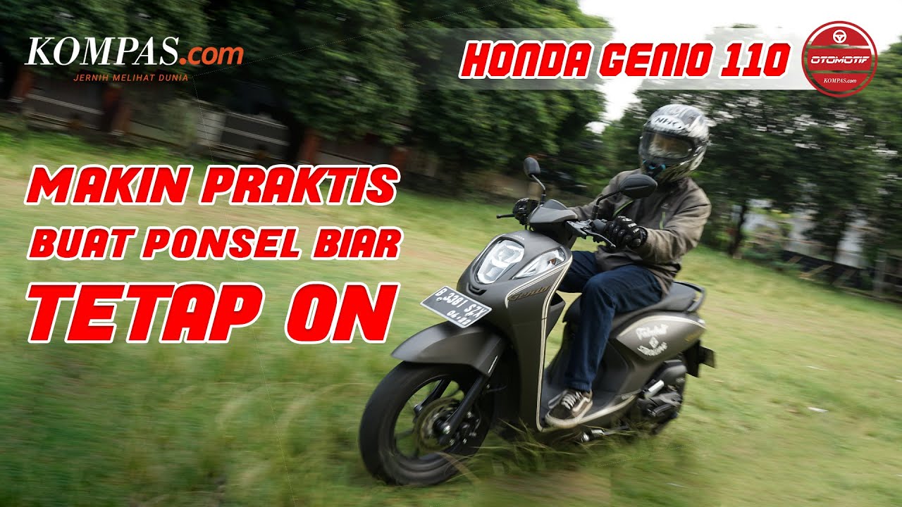 TEST RIDE | Honda Genio 110, Makin Praktis Buat Ponsel Biar Tetap On
