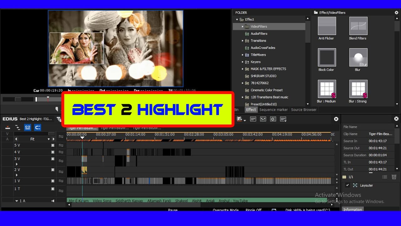 (38) 2 Best Edius Highlight Project Free Download 2024-#tigerfilmbeawer