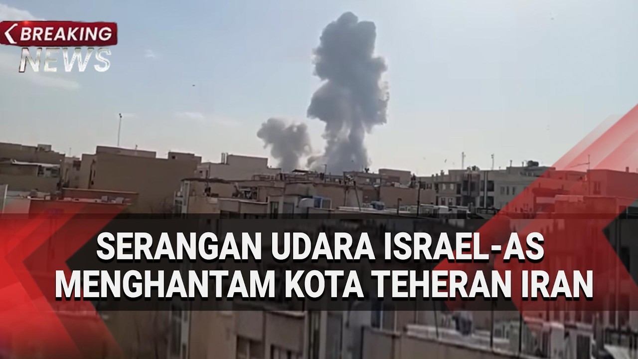 Serangan Udara Israel Menghantam Kota Teheran Iran