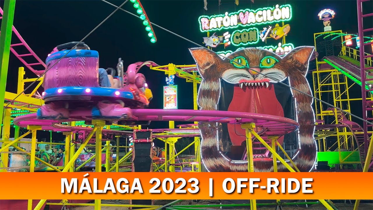 RATÓN VACILÓN CON GATO COMILÓN | OFF-RIDE | Málaga 2023 - Ferias A TOPE