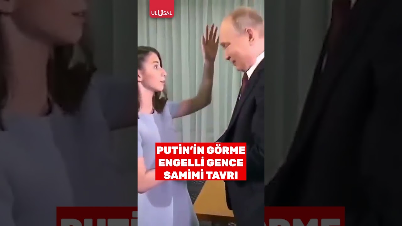 Putin'in g&ouml;rme engelli gen&ccedil;le yaptığı r&ouml;portaj yeniden g&uuml;ndem oldu #shorts #putin #keşfet