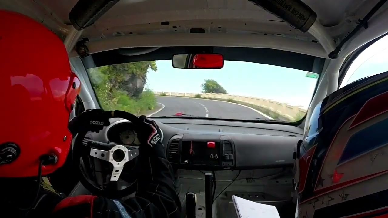 Rallye Norte 2021 TC4 parte final subida a La Vega. Josep Real - Cris Ravelo Nissan Micra 160SR