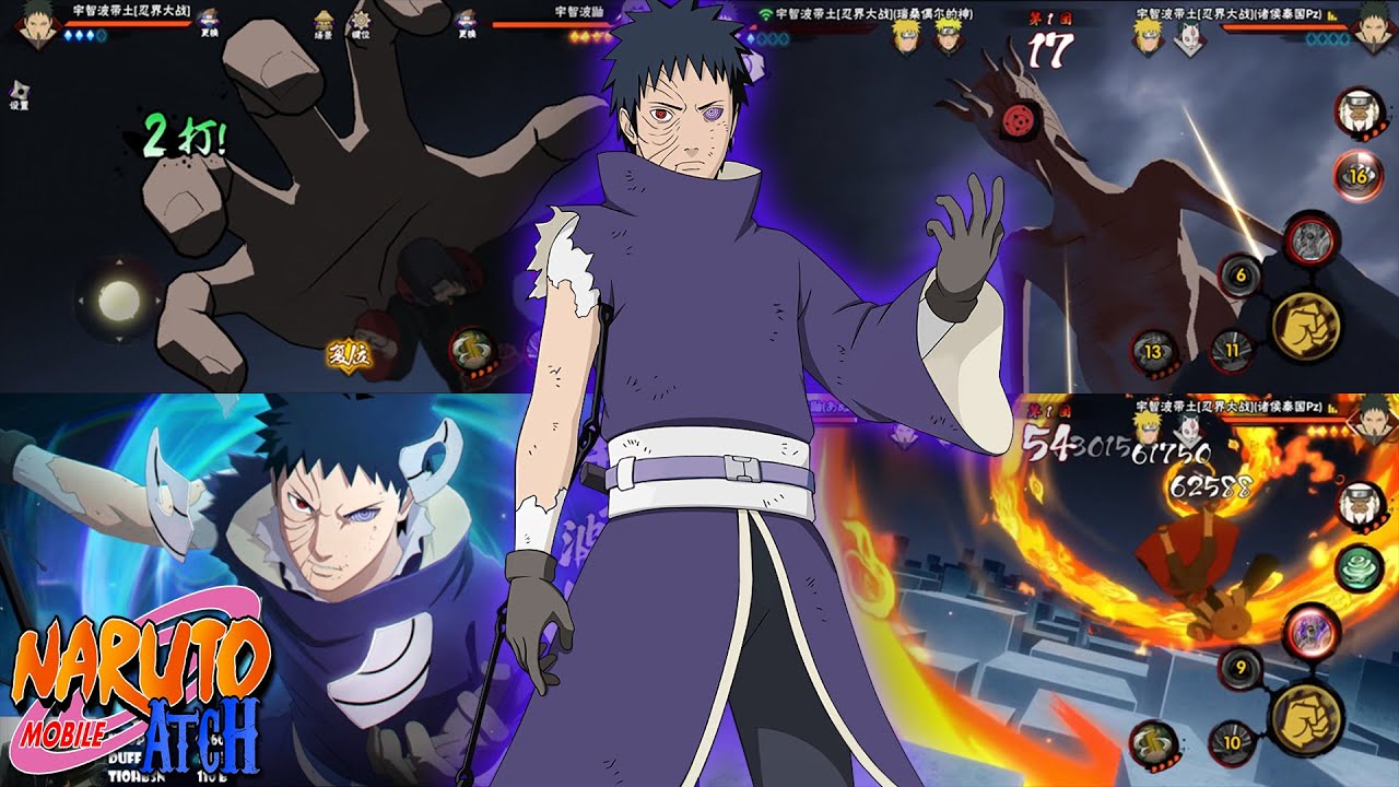Naruto Mobile - เปิดกาชาและโชว์เกมเพลของ Uchiha Obito [Unmasked]