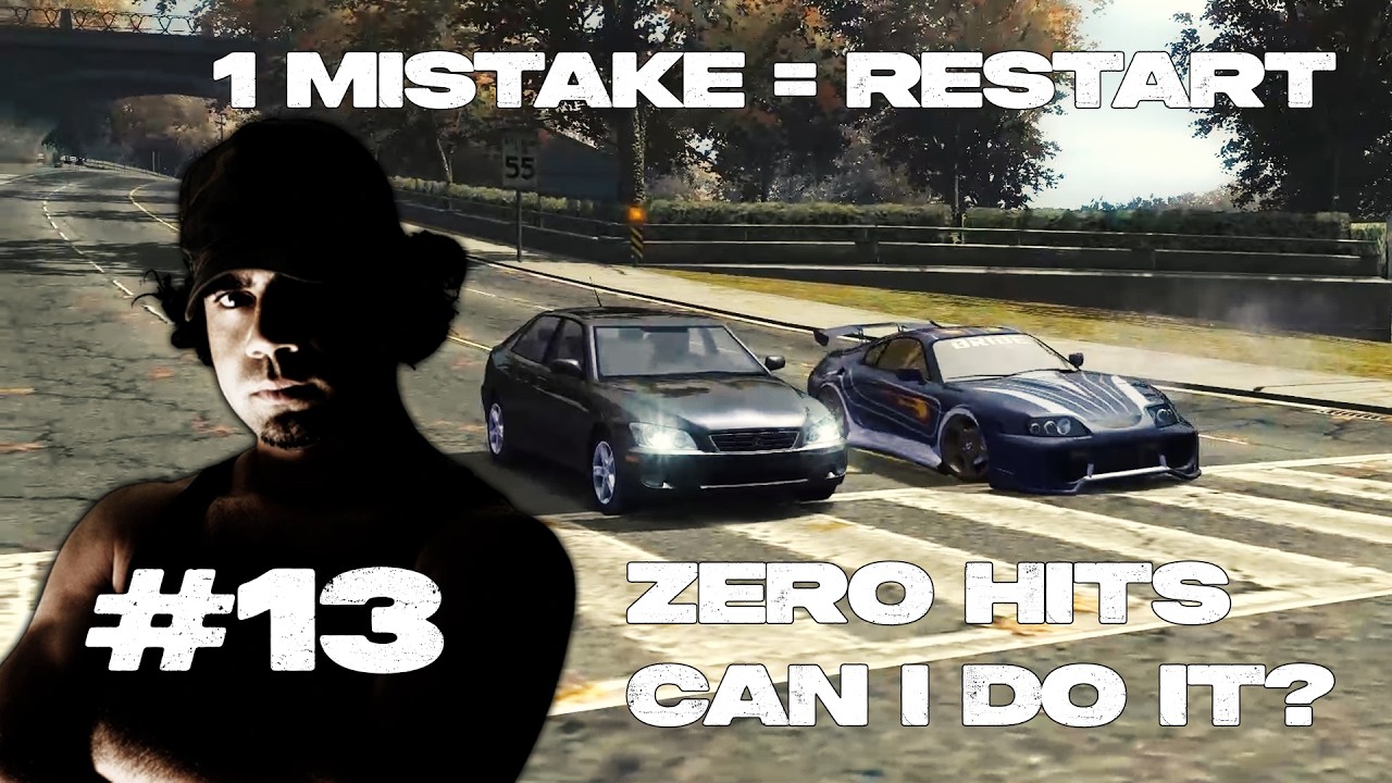 NFS Most Wanted Blacklist #13 — No Damage Run (No Collisions)