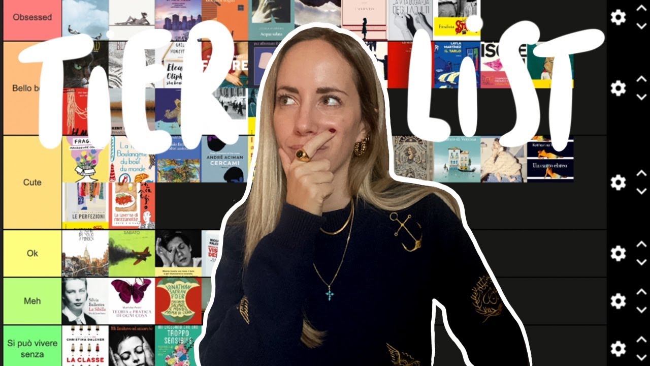 Classifico tutti i libri che ho letto nel 2023 | TIER LIST