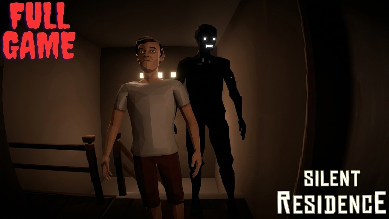 Silent Residence Walkthrough FULL GAME / Прохождение полностю (Horror)