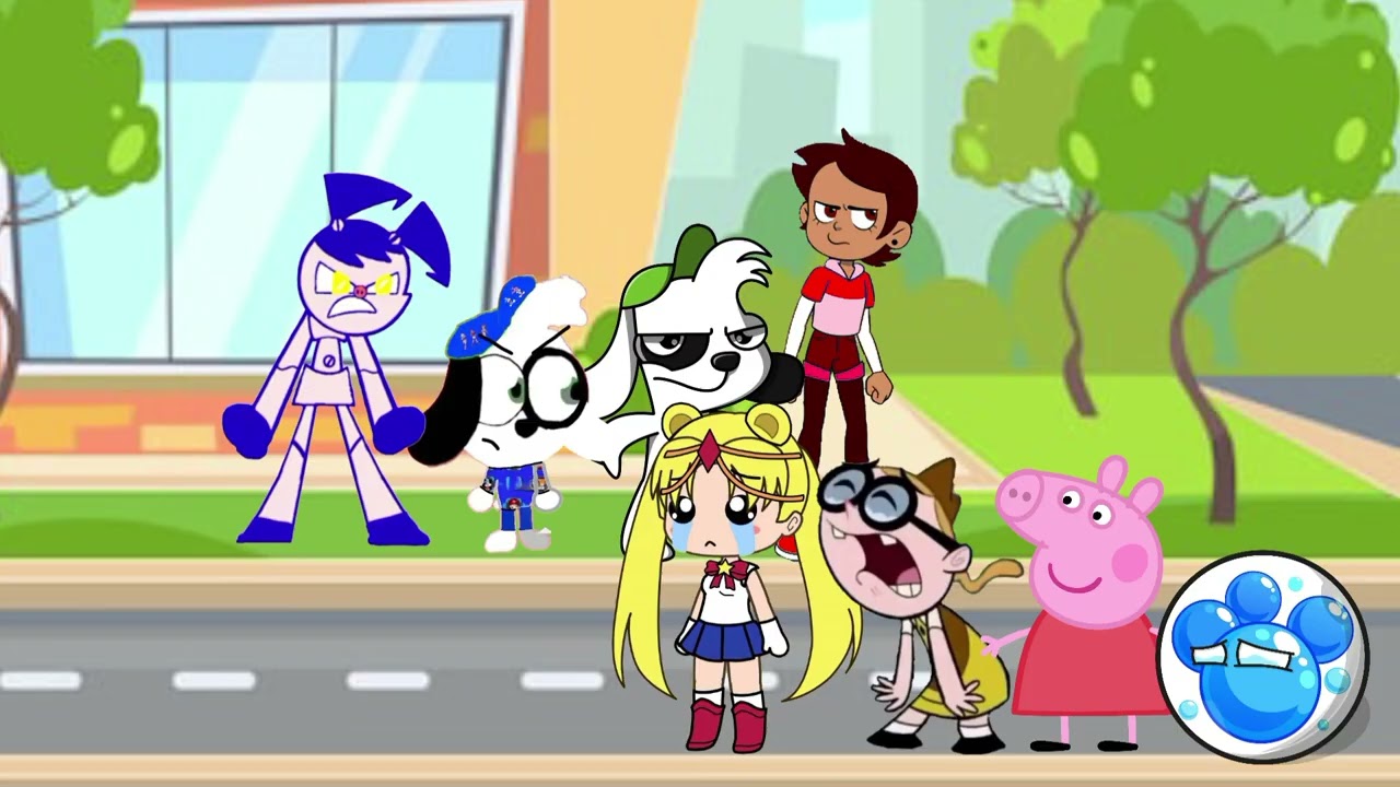 CP 2005 Peppa Pig Bessie y @Un_Hater_De_SailorGirl4080 Le Cambian La Voz a Bart Simpson y Son Castigados
