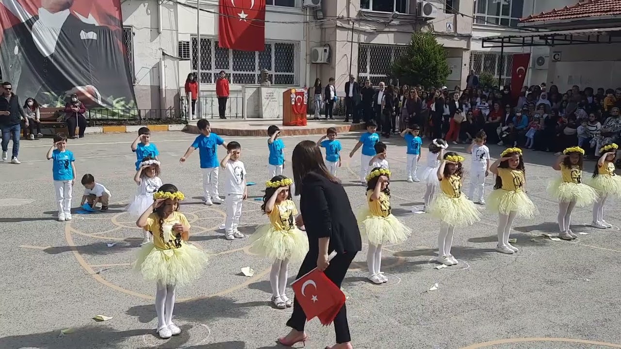 Uzun Hasan Ortaokulu Anasınıfı 23-Nisan-2022 Gösterisi