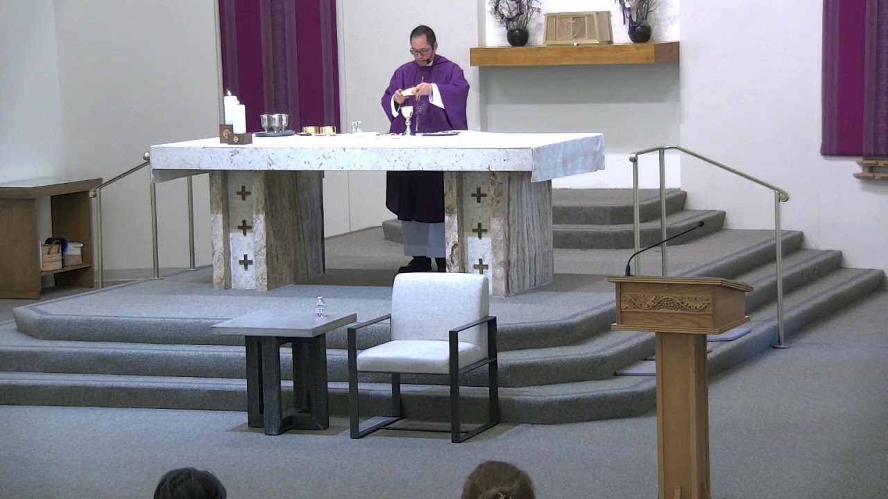 Mass at St. Joseph Catholic Church