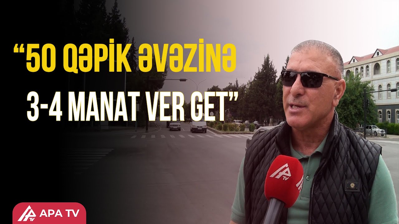 Beyləqan sakinləri avtobus üzünə həsrət qalıblar – APA TV