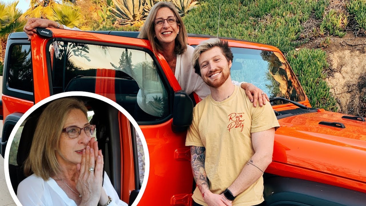 SURPRISING MOM WITH DREAM CAR FOR CHRISTMAS!! (emotional)