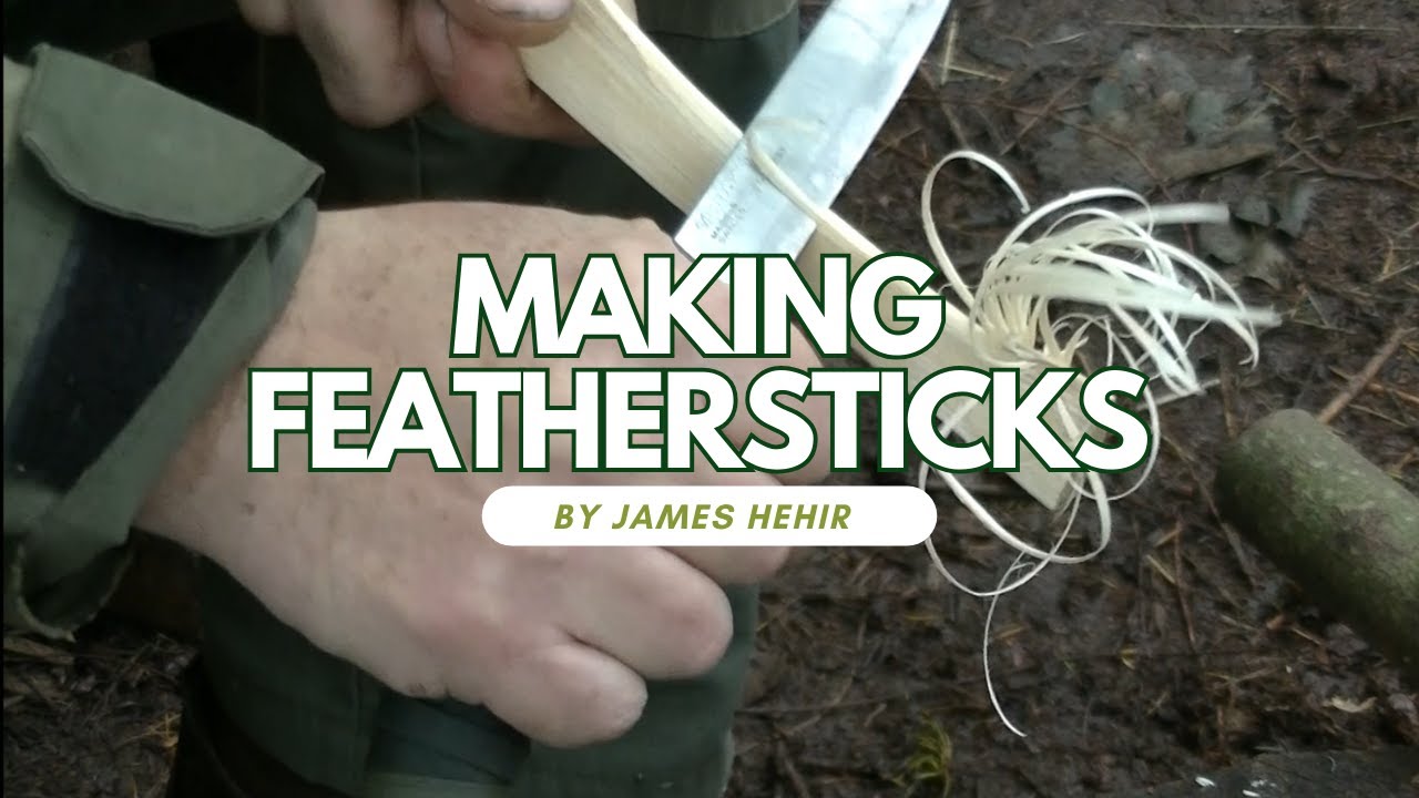 How to make feathersticks