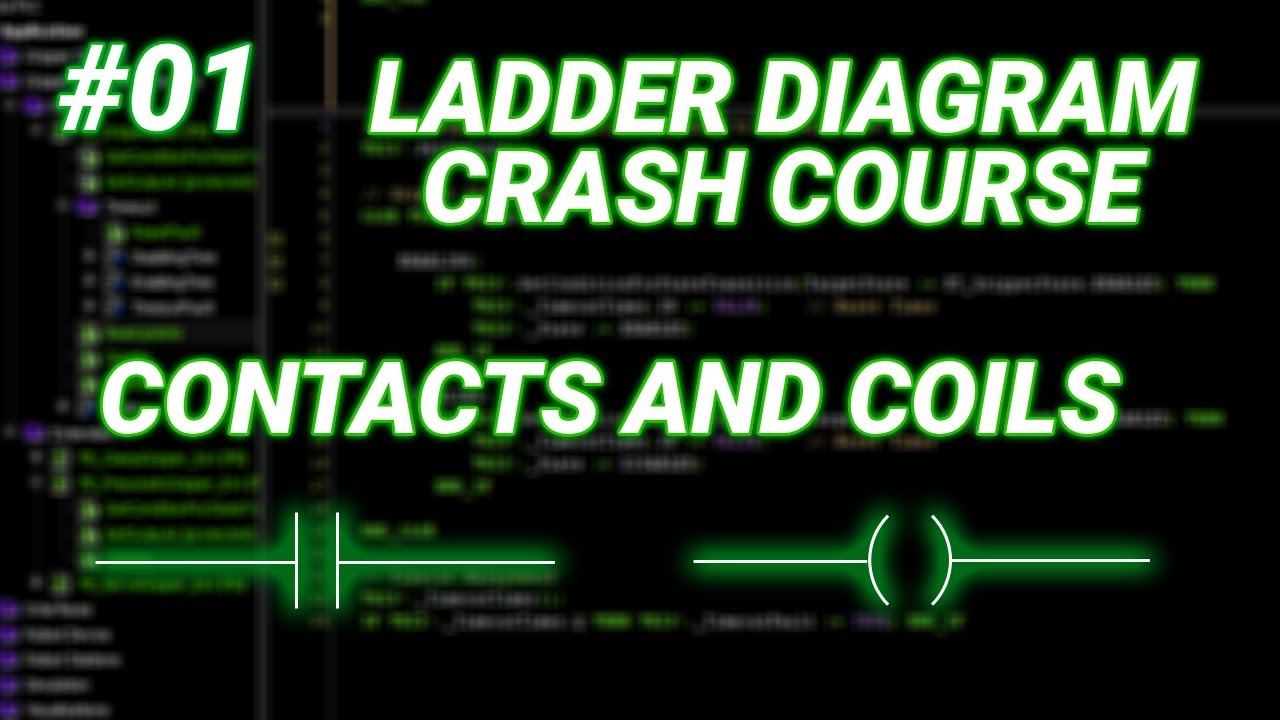Ladder Logic Crash Course: Understanding Contacts, Coils & Power Flow | Ladder Diagram #01