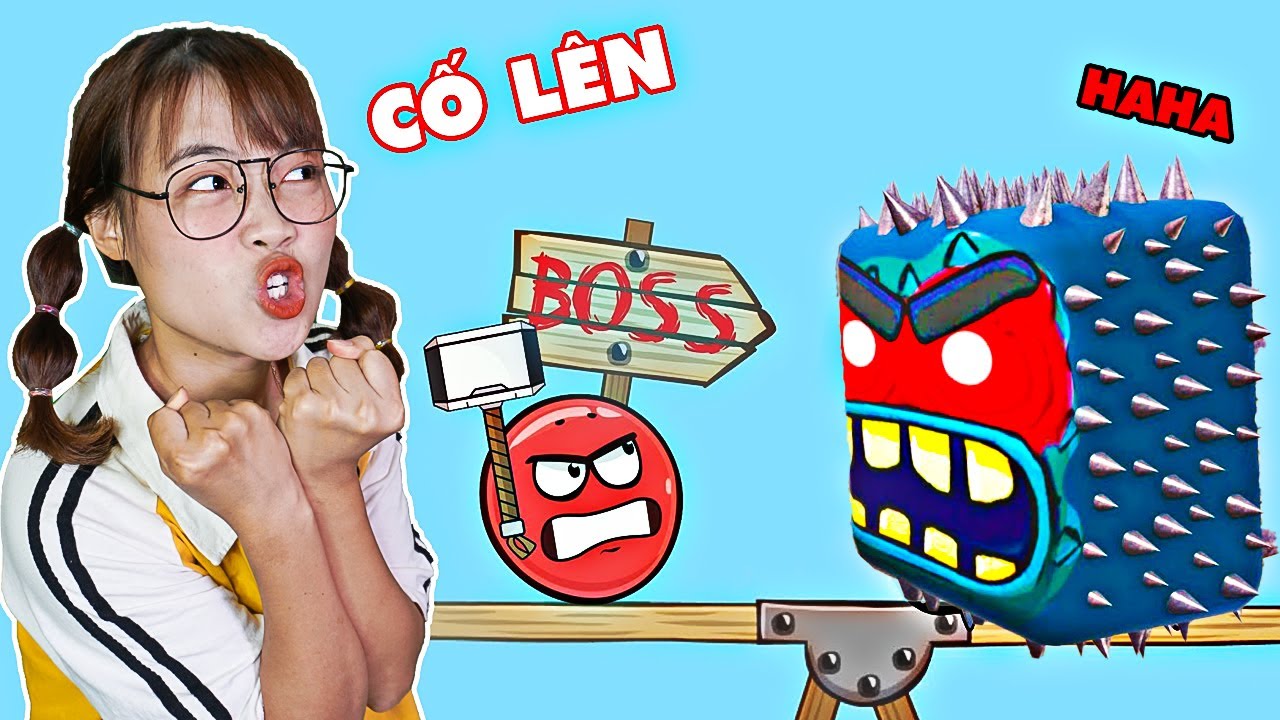 Hà Sam Đưa Hòn Bi Đỏ Vượt Qua Các Chướng Ngại Vật Nguy Hiểm Để Về Đích An Toàn - Red Ball 4