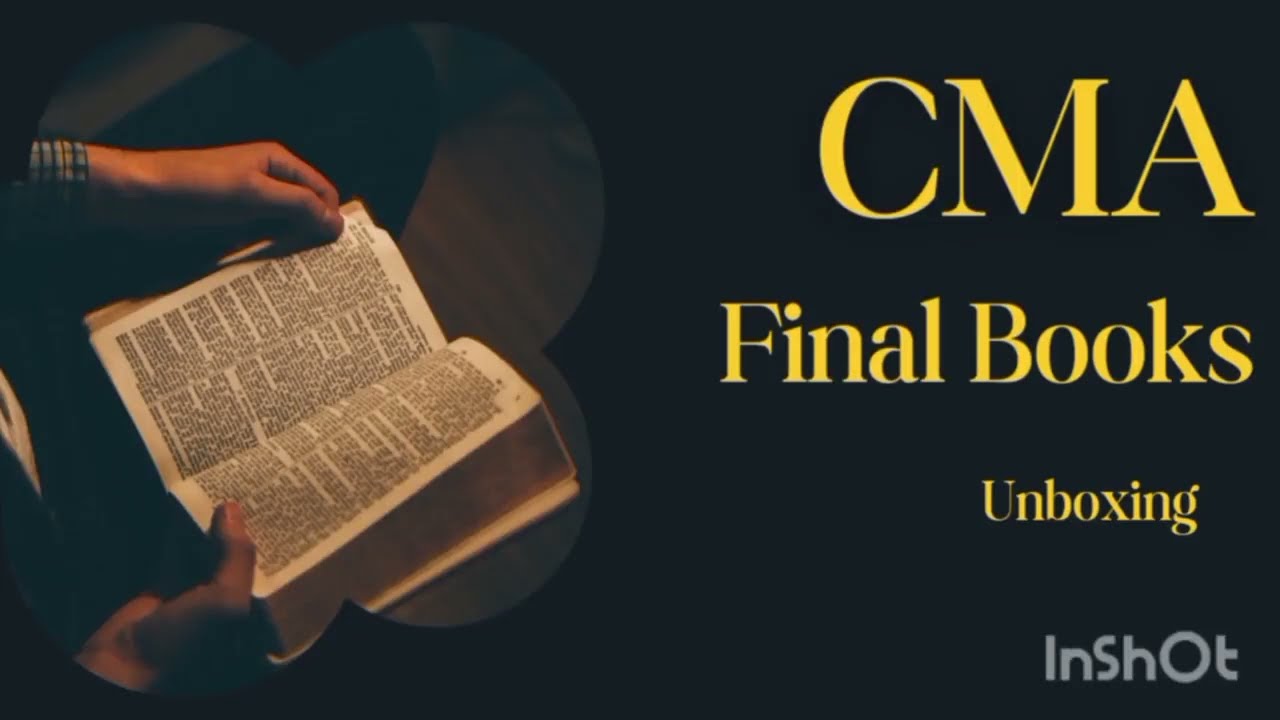 CMA Final Books Unboxing | ICMAI Study Material | Syllabus 2022